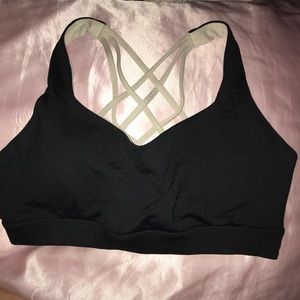Forever21 black sports bra